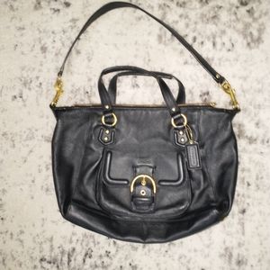 Coach Black Campbell handbag